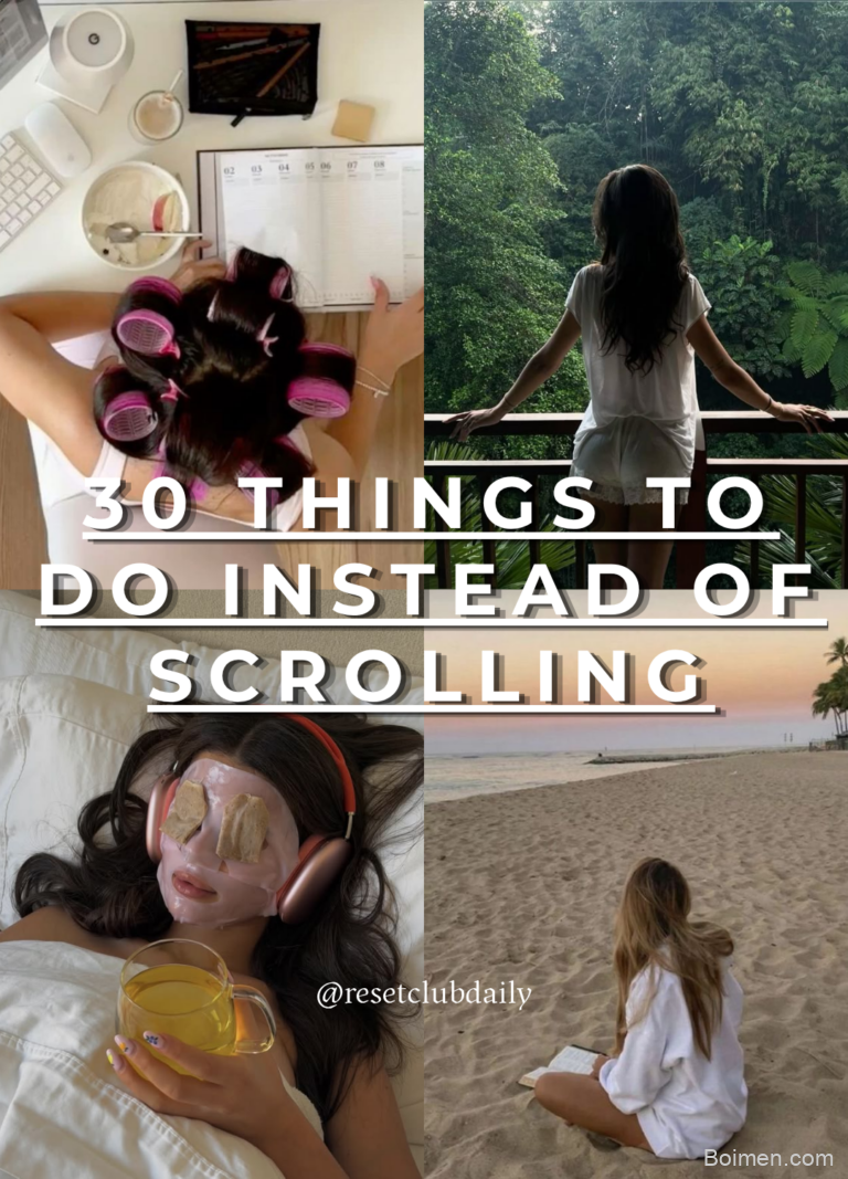 things to do instead of scrolling