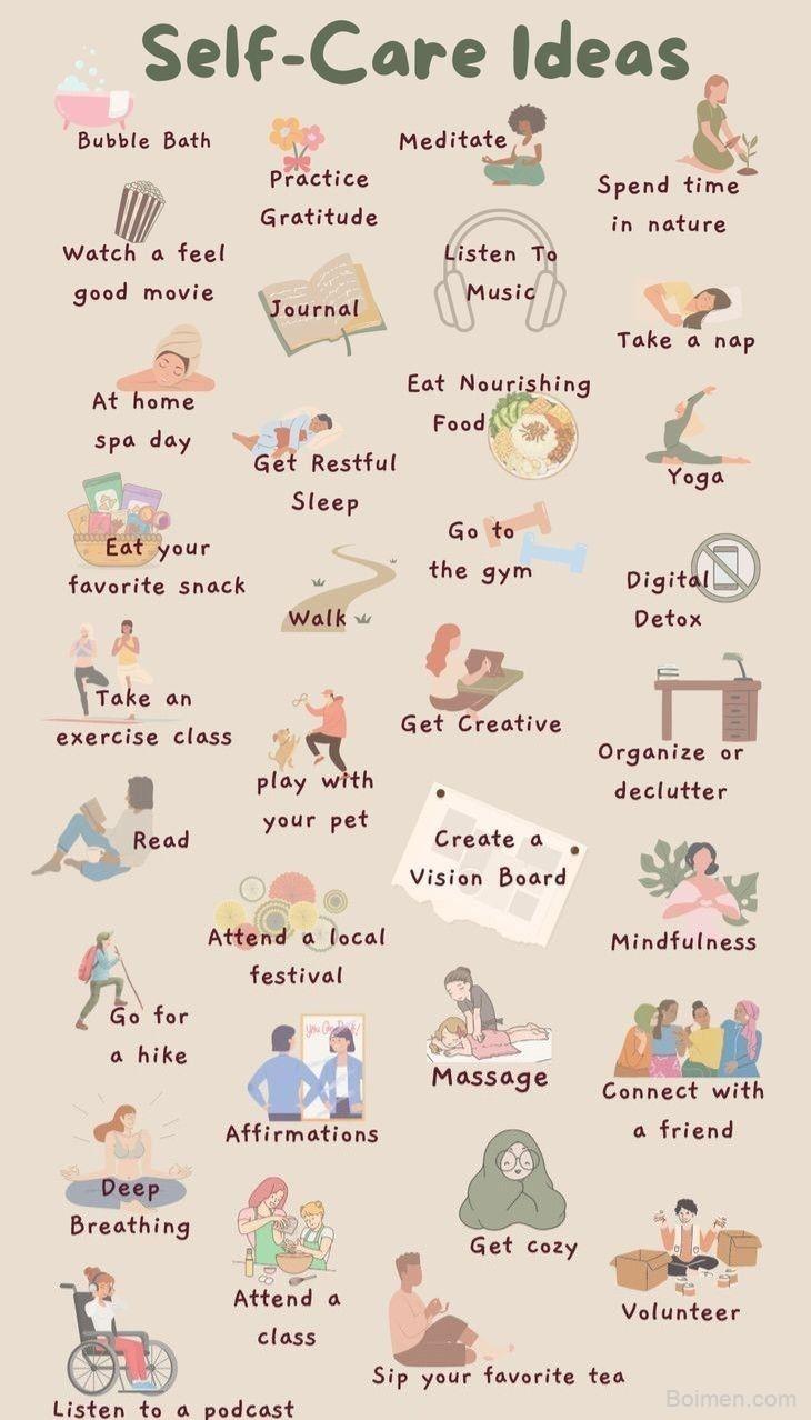 self care ideas