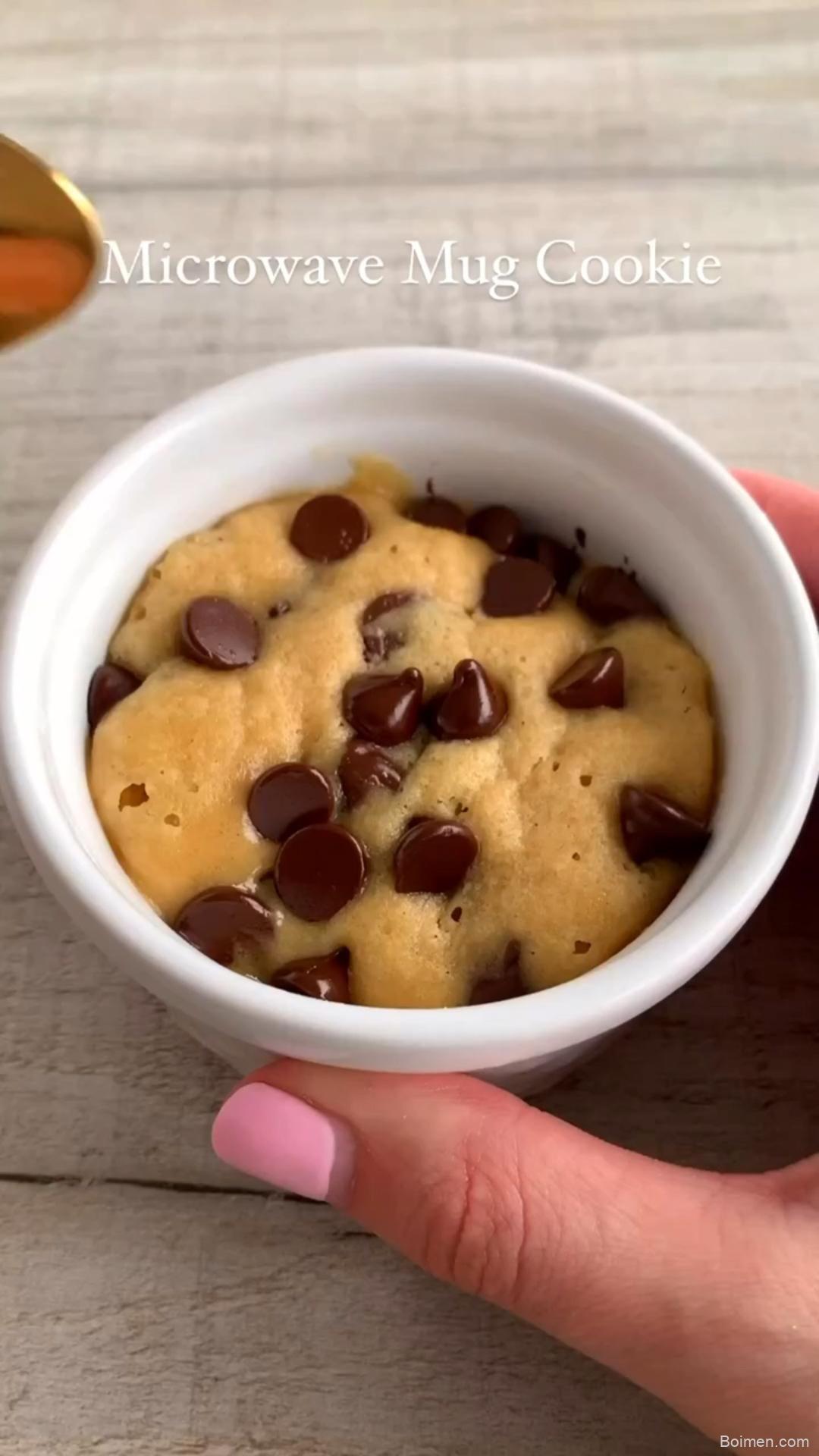Microwave Mug Cookie - Yummy and Easy Recipe