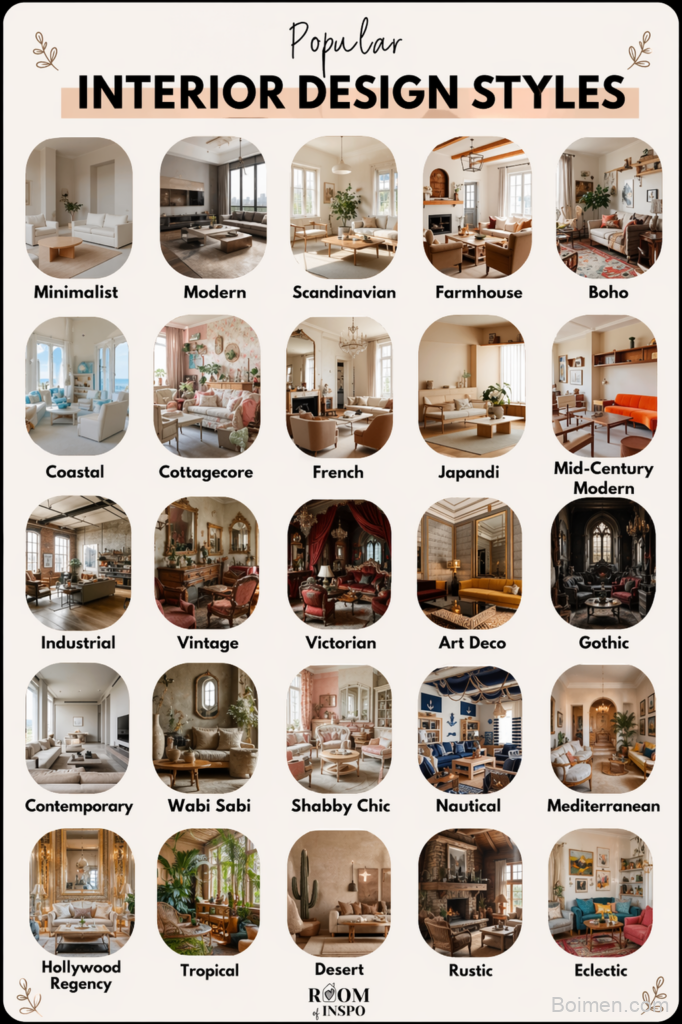 interior design styles