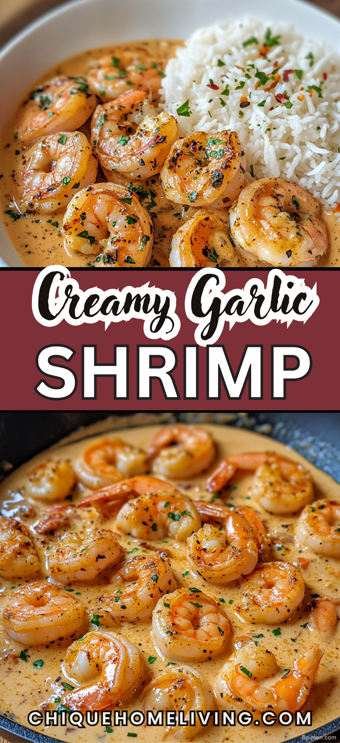 Easy Creamy Garlic Shrimp (15 Minutes)