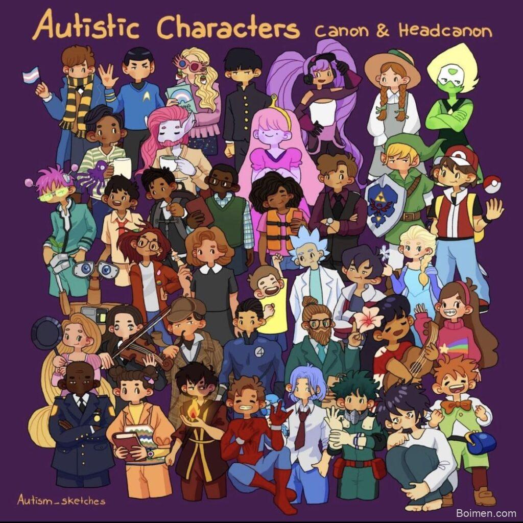 autism characters
