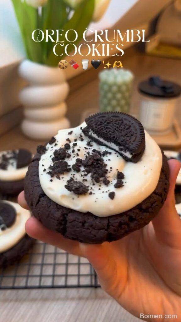 oreo crumbl cookies recipe