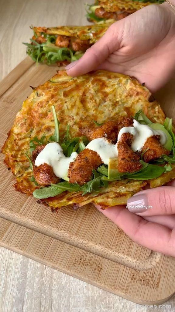wraps de legumes recipe