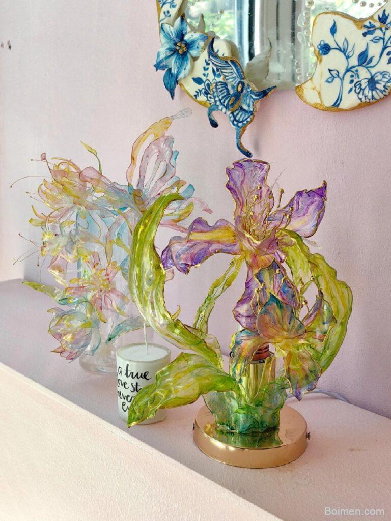 diy bottle lamp