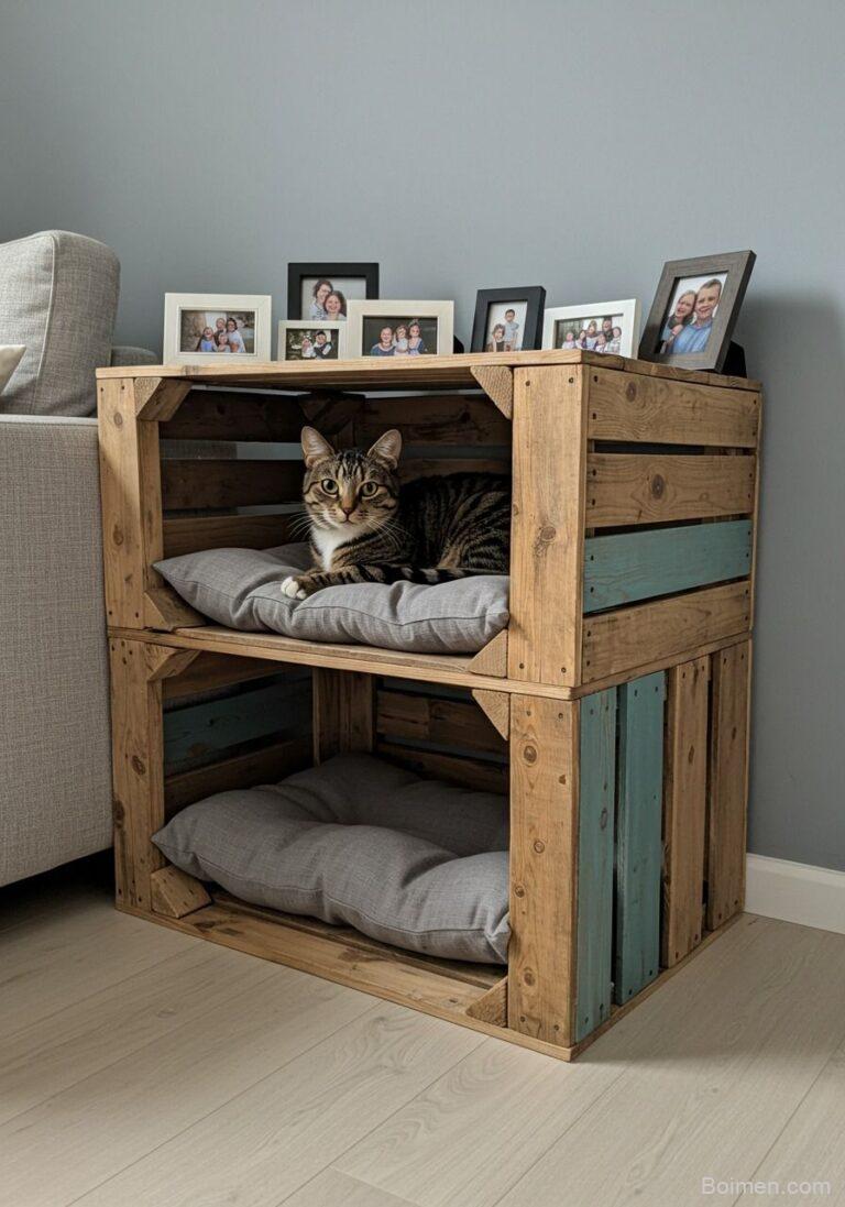 pallet cat bed