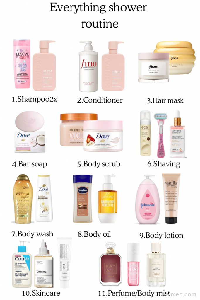 everything shower routine