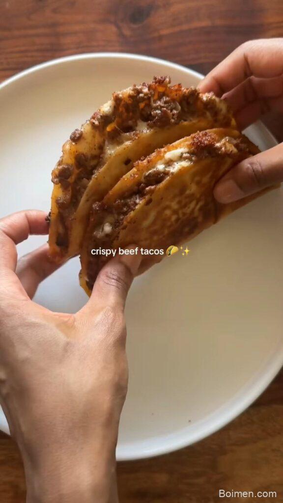 crispy beef tacos recipe