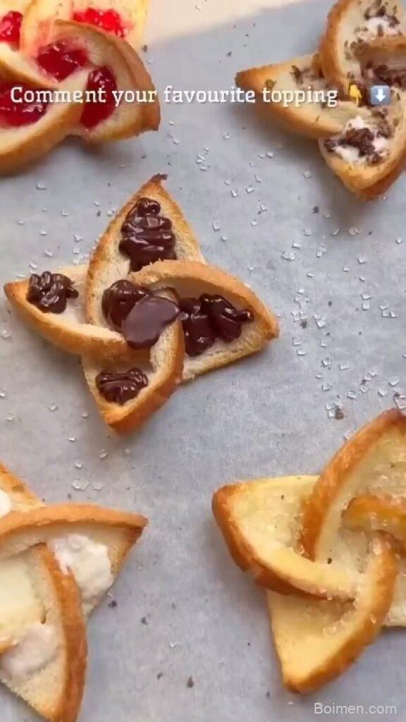 bread slice dessert recipe