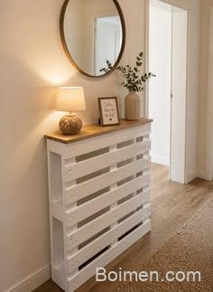 pallet console table
