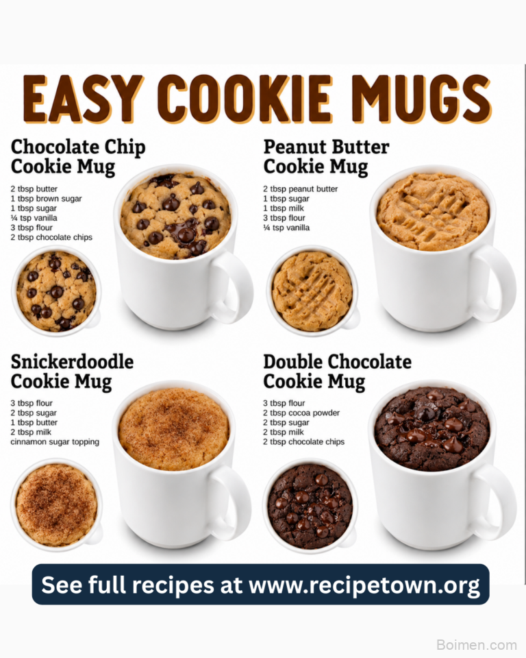 easy cookie mug recipes