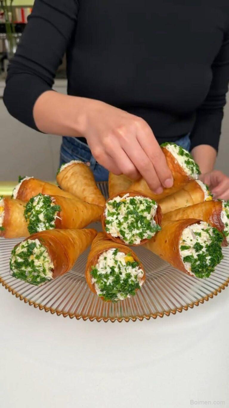 crispy baked taco cones recipe