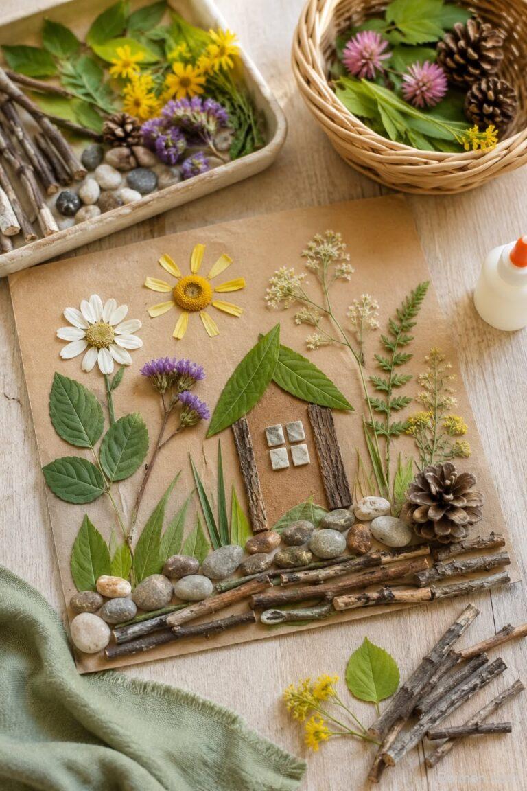 nature collage preschool