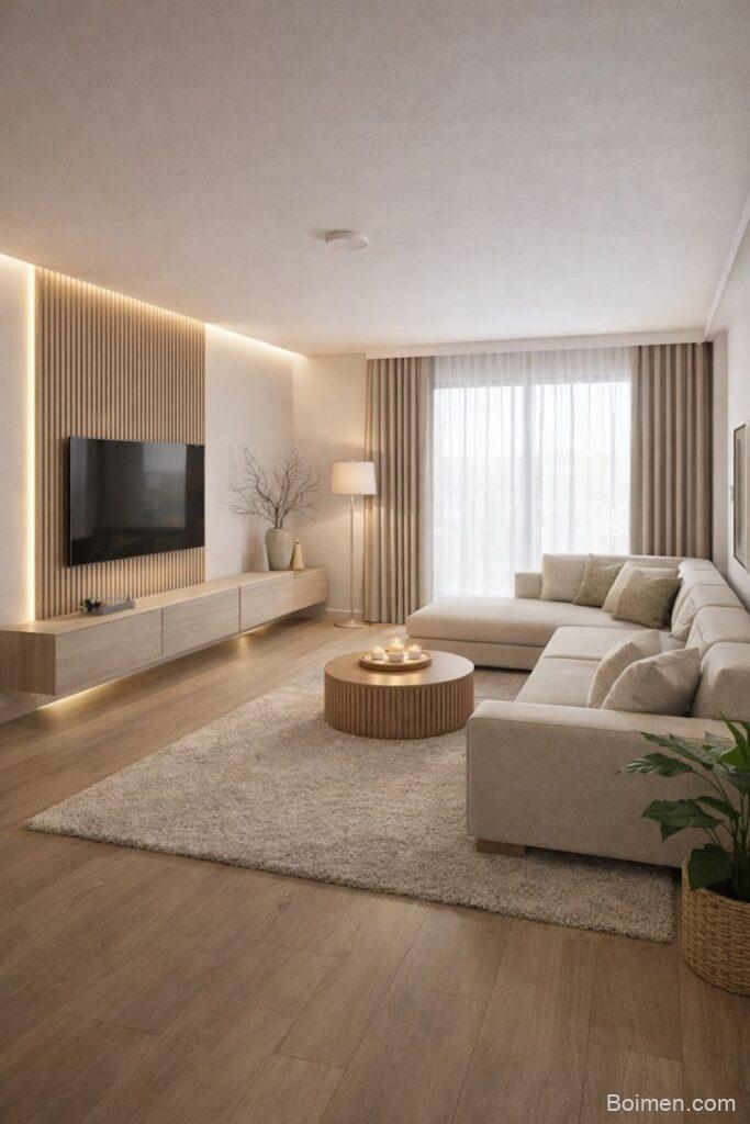 minimal living room