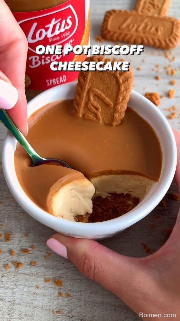 one pot biscoff cheesecake