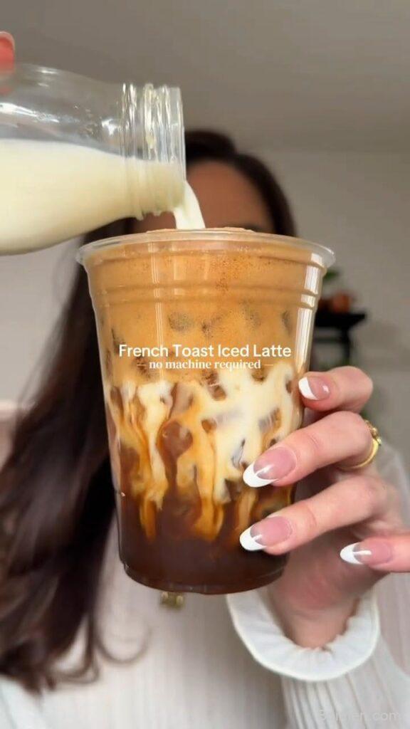 french toast iced latte recipe