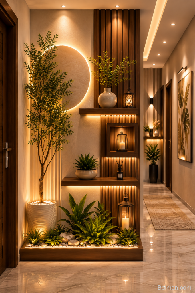 modern luxury entryway decor
