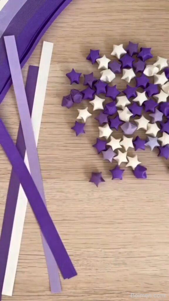 diy cute mini stars origami