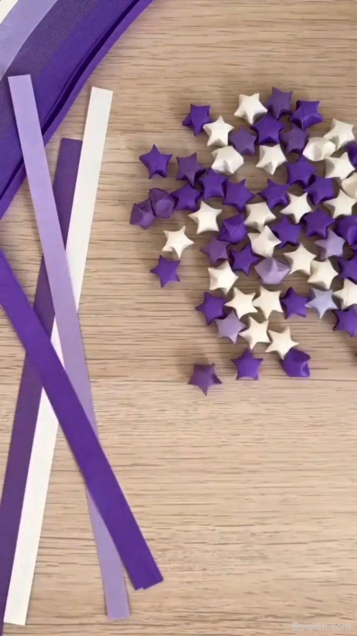 diy cute mini stars origami