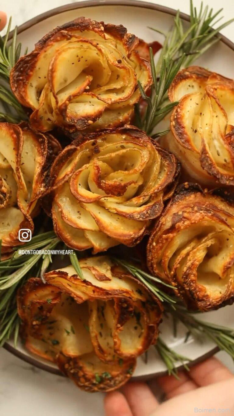 potato roses recipe