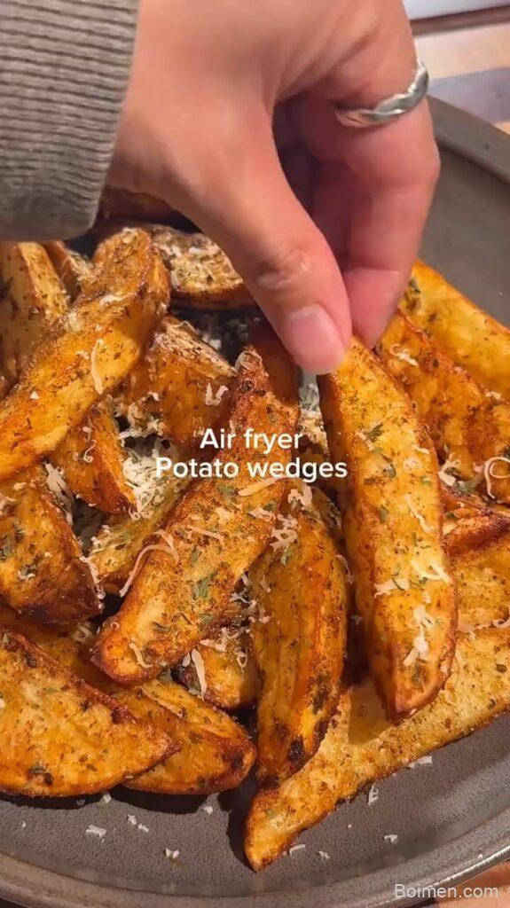air fryer potato wedges