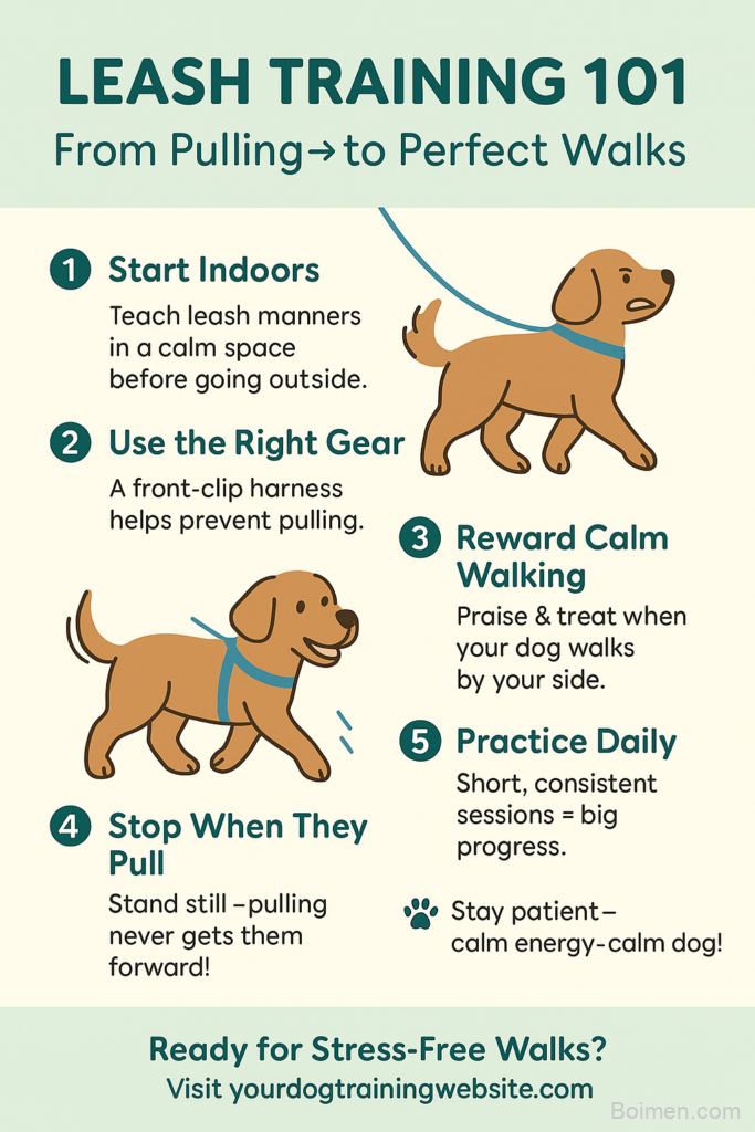 leash training for dogs