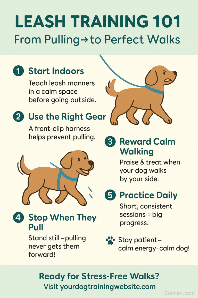 leash training for dogs