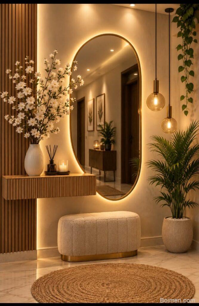 elegant modern entryway decor