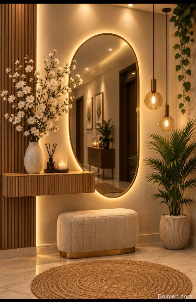 elegant modern entryway decor