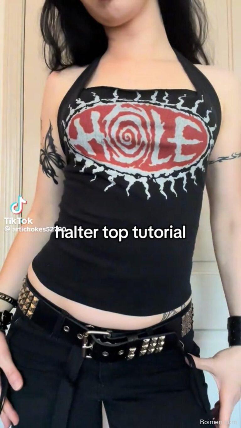 diy halter top