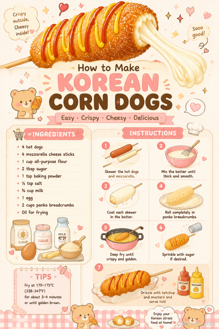 easy korean corn dog recipe