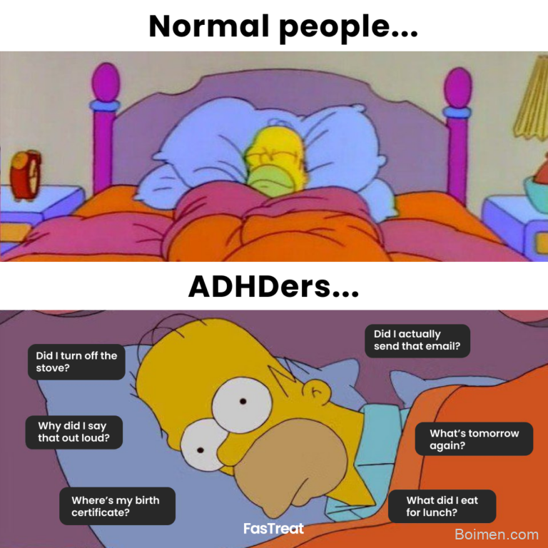 adhd brain at night