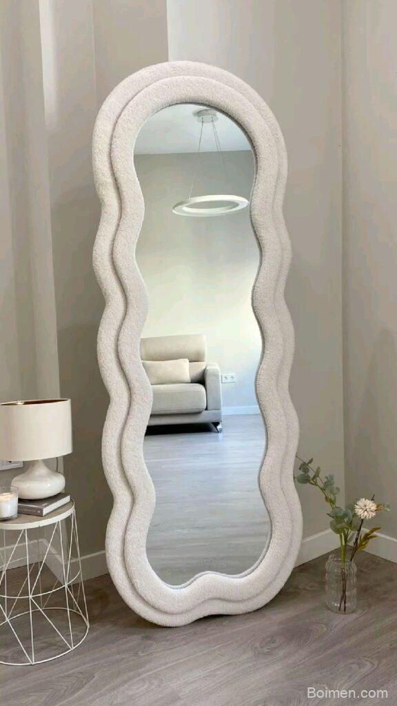 cloud shaped mirror