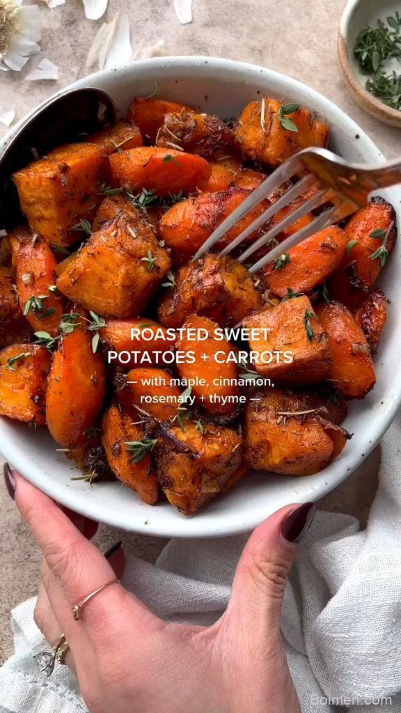 healthy sweet potato carrot recipe