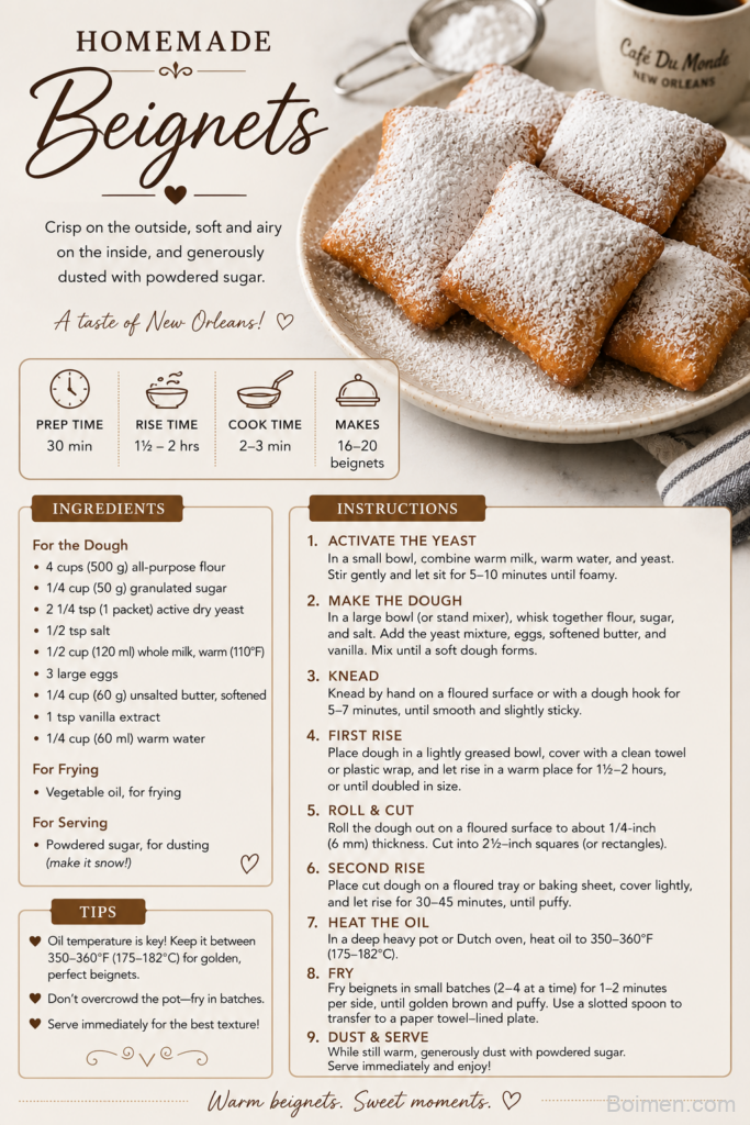 easy beignets recipe