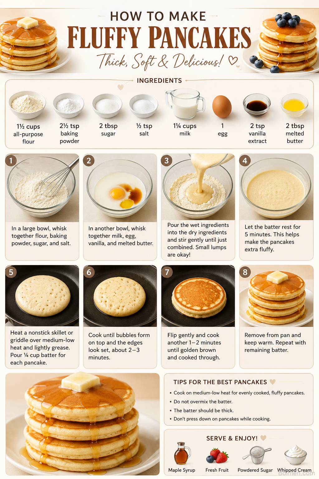 Fluffy Pancakes