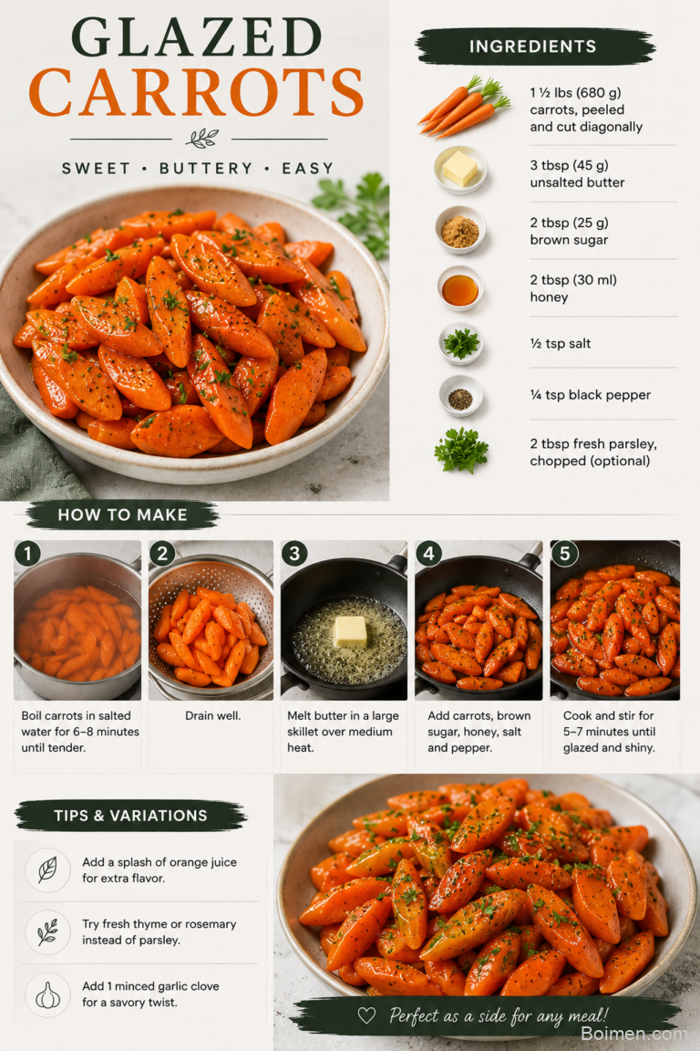 honey glazed carrots recipe