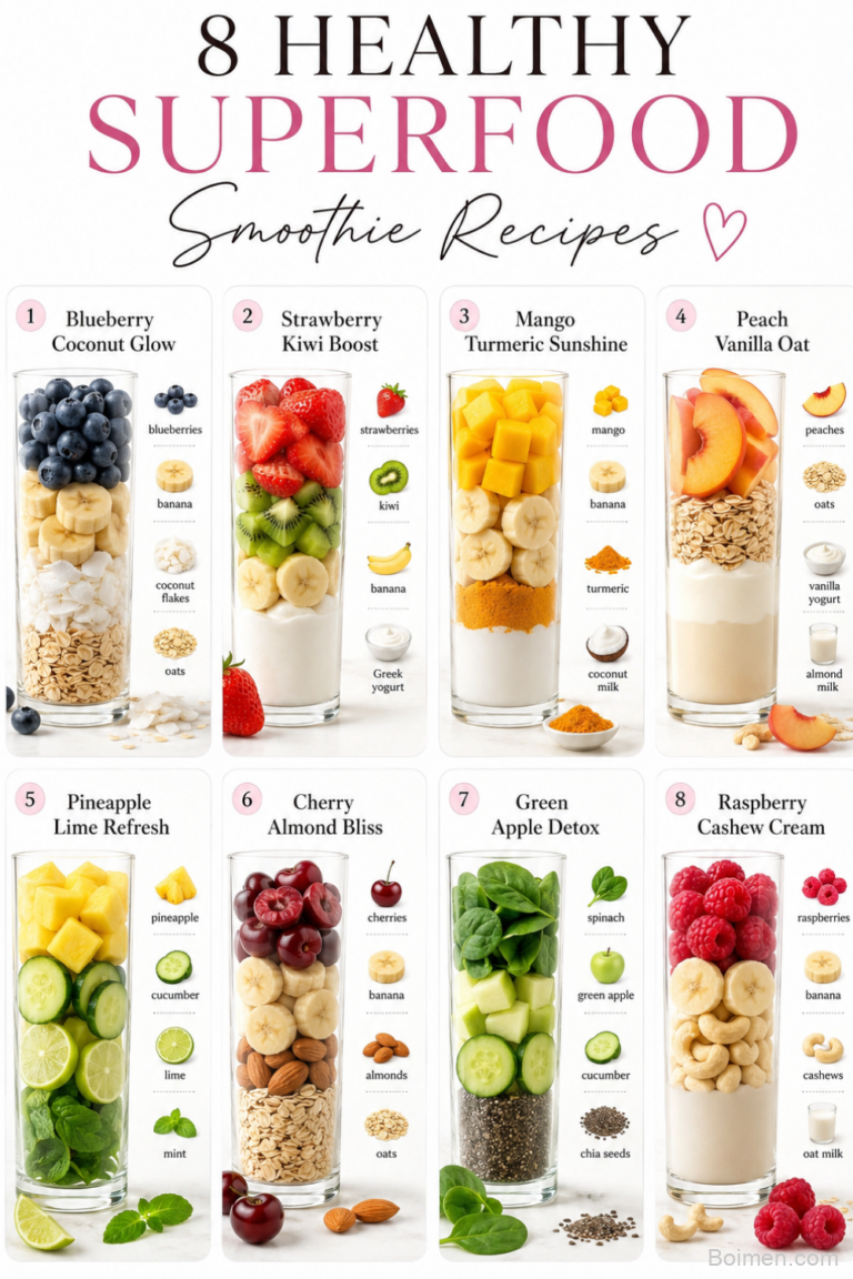 healthy superfood smoothie recipes with oats