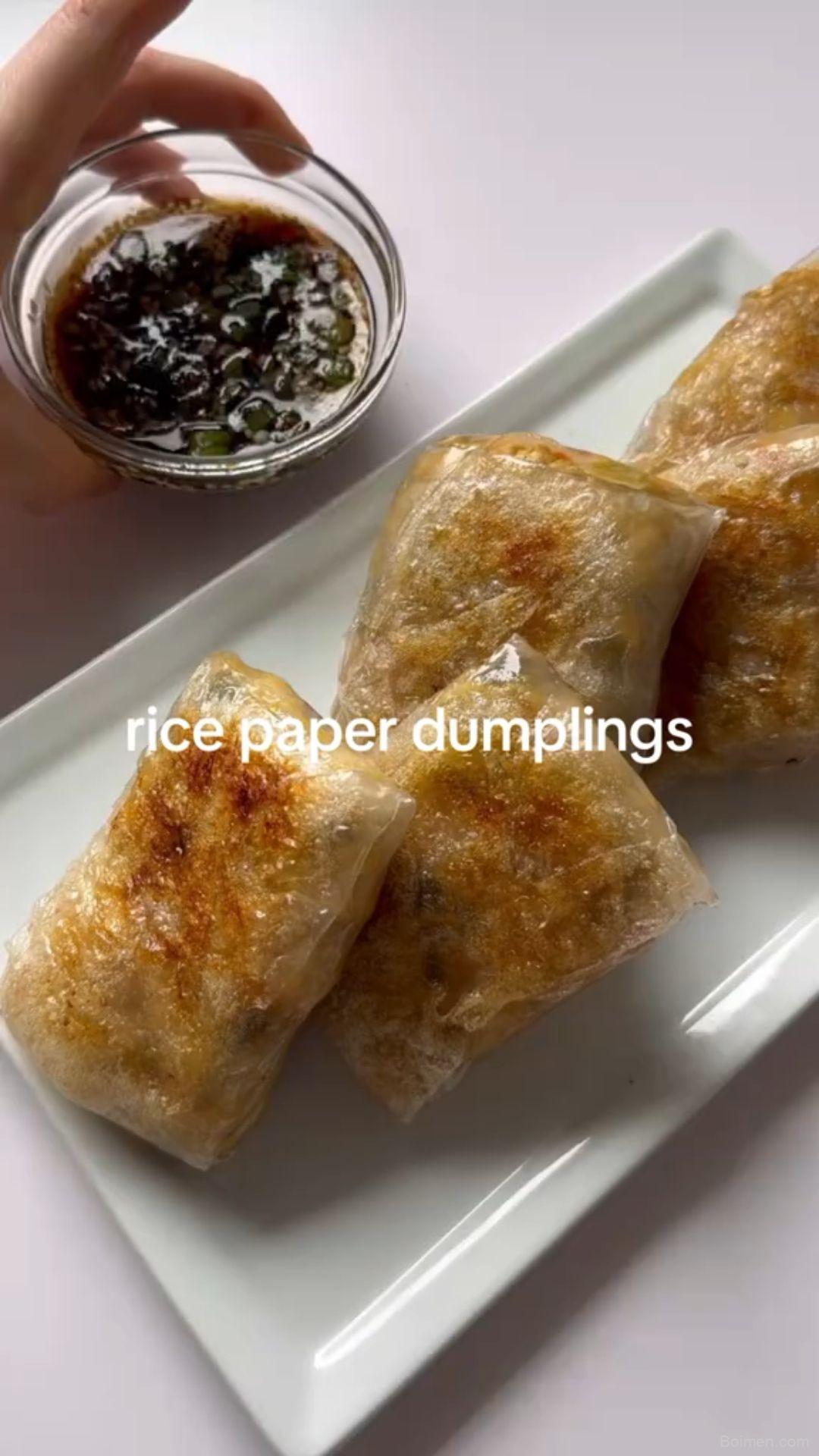 Rice Paper Dumplings