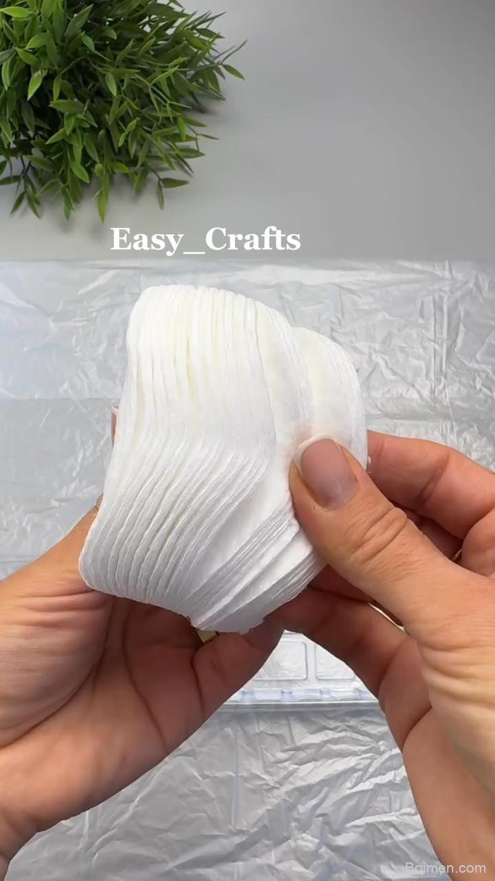 diy blue flower for dolls