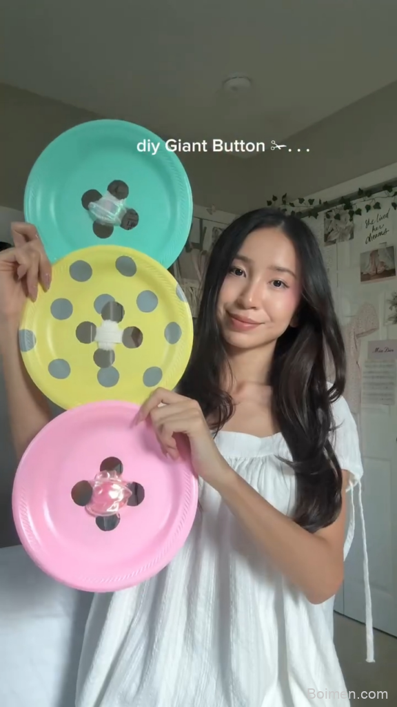 diy giant button