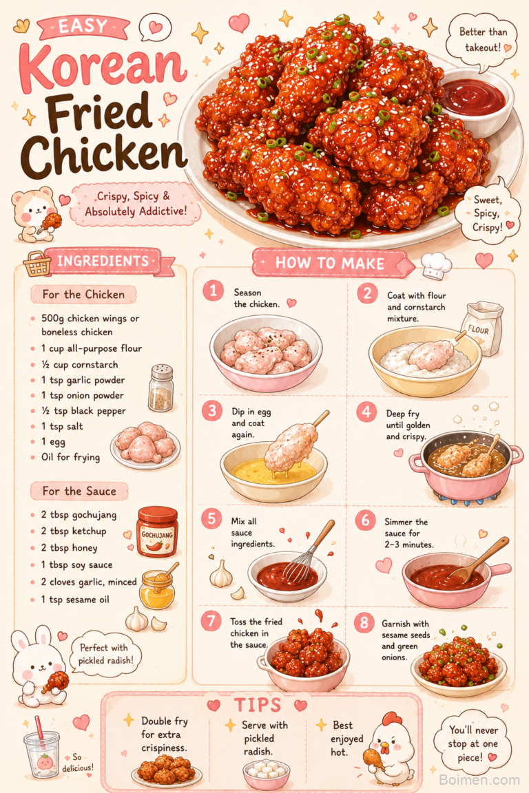 easy korean fried chicken recipe