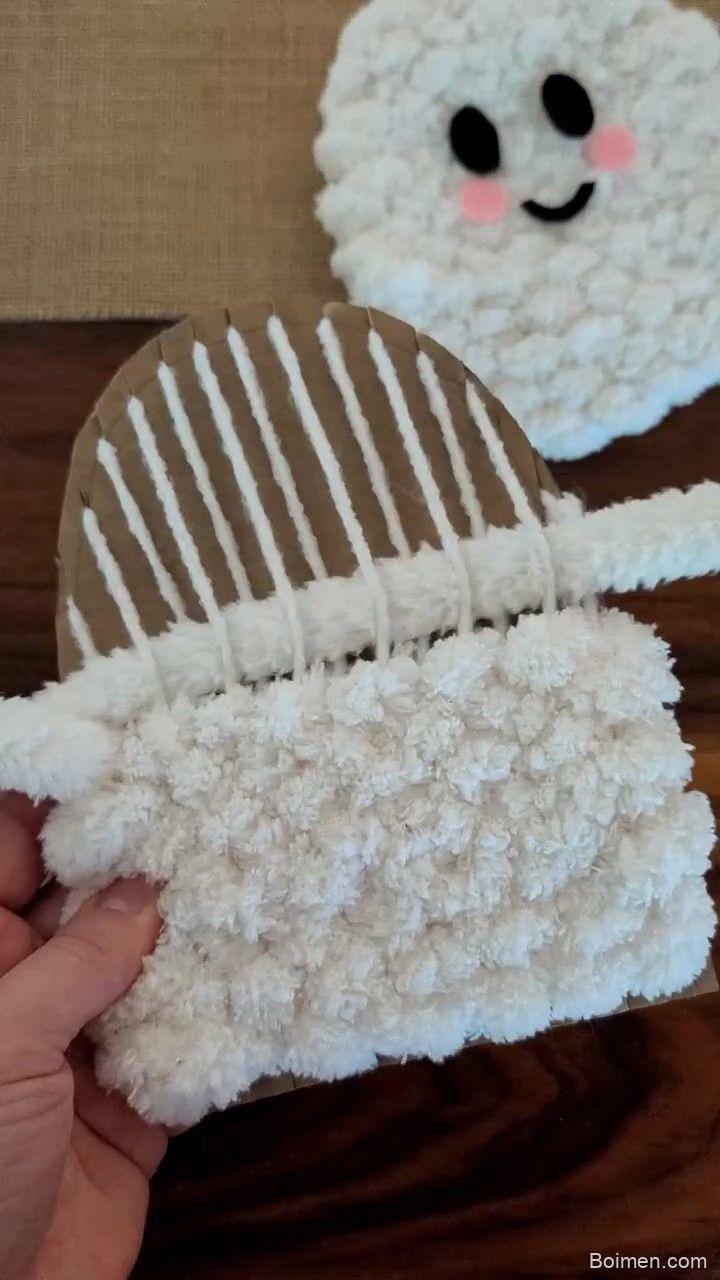 cardboard loom woven