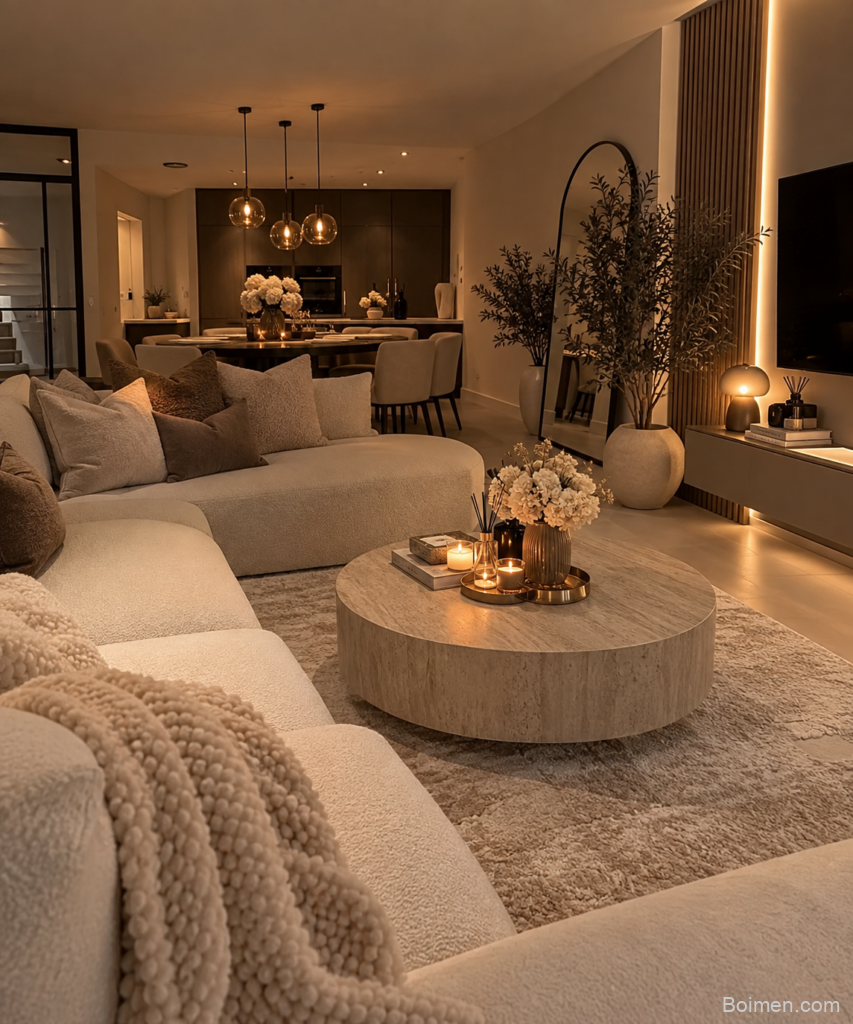 PIN TITLE: "Japandi | Cozy | Living room" | PIN DESCRIPTION: "Japandi |