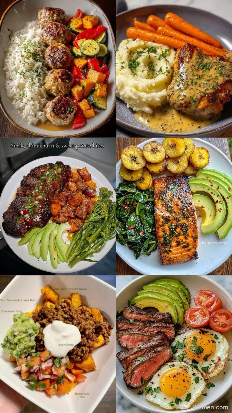 repas équilibré facile semaine
