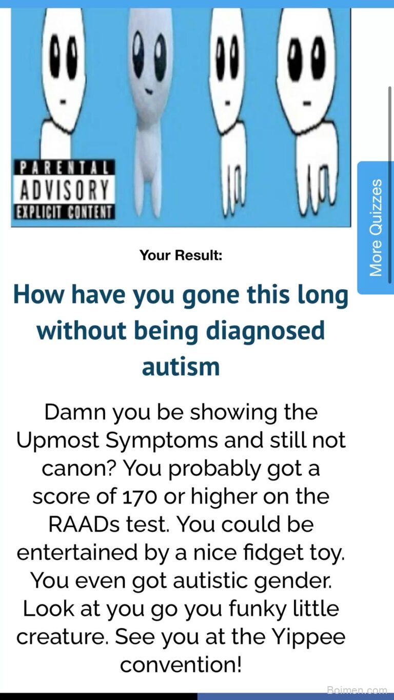 neurodivergent quizzes