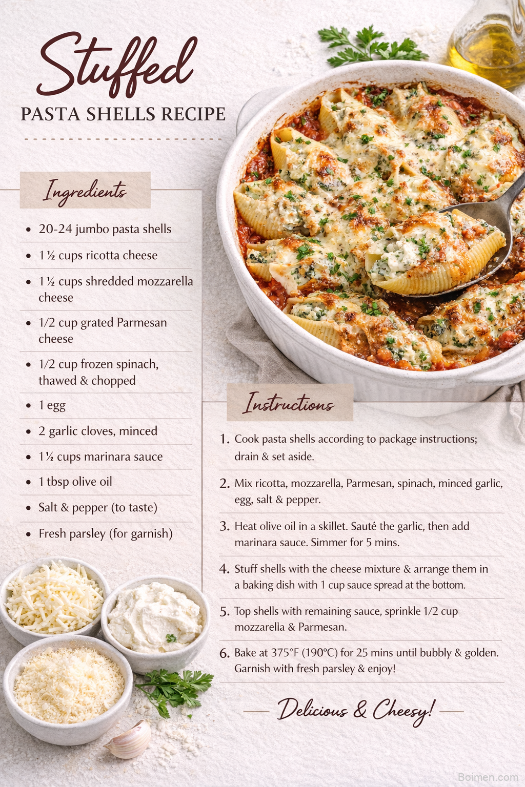 Stuffed Pasta Shells Recipe