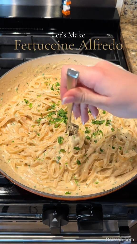 easy fettuccine alfredo recipe