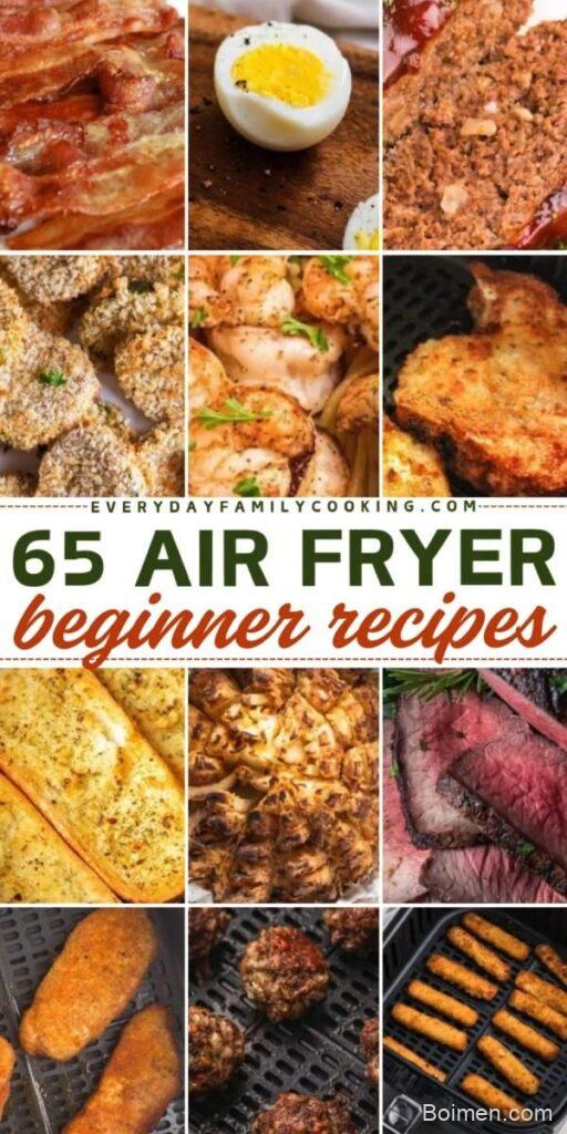air fryer recipes for beginners