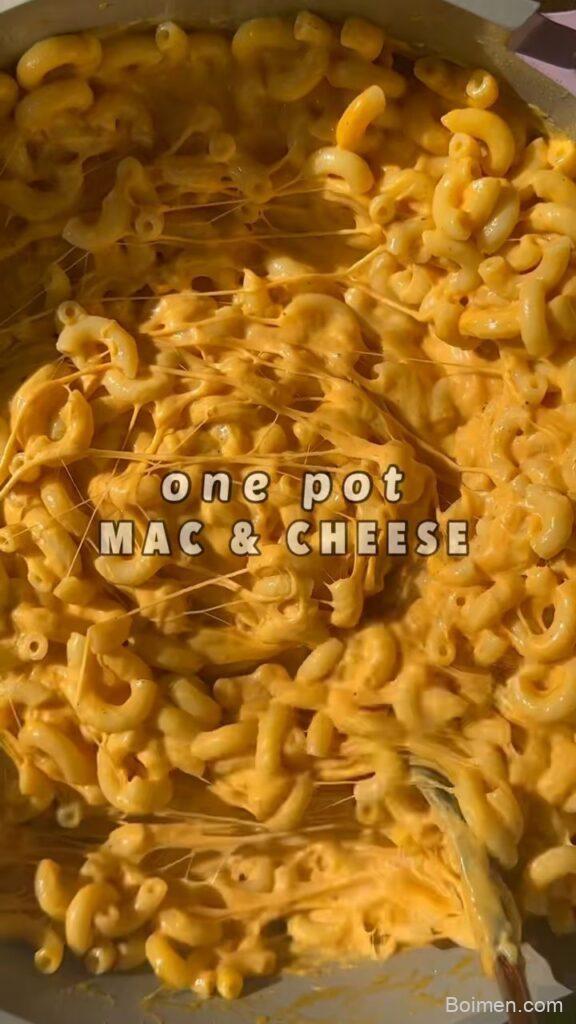 one pot mac and cheese
